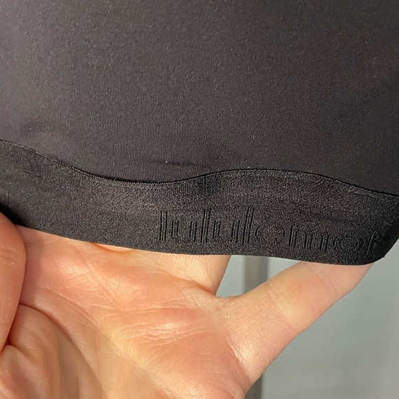 Lululemon 34C Black Lightweight Racerback Adjustable Straps Bra - Picture 2 of 7